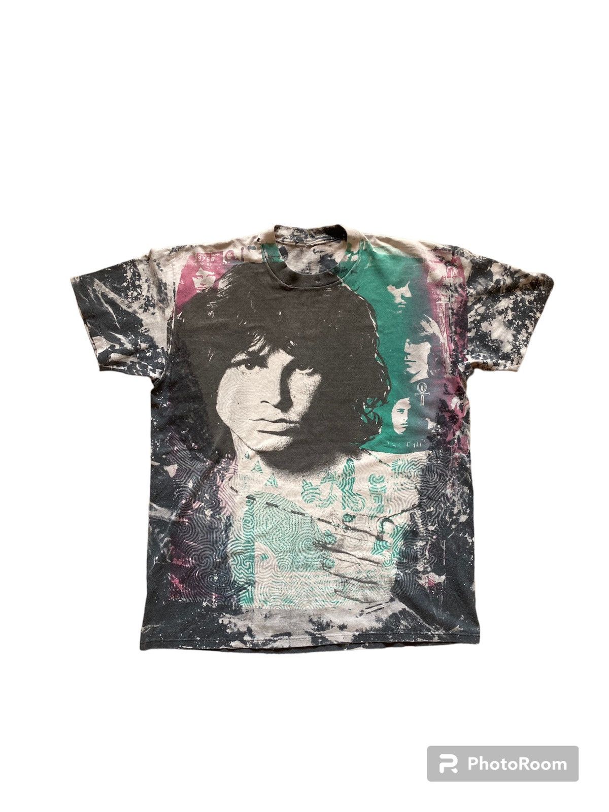 Band Tees Vintage 80s Jim Morrison mosquitohead t shirt Size US XL / EU 56 / 4 - 1 Thumbnail