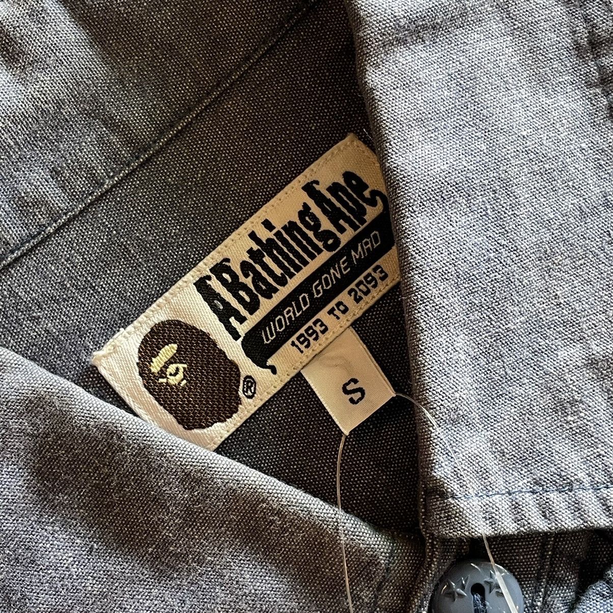 Bape × Vintage Vintage Bape Patches Button Ups Size US S / EU 44-46 / 1 - 2 Thumbnail