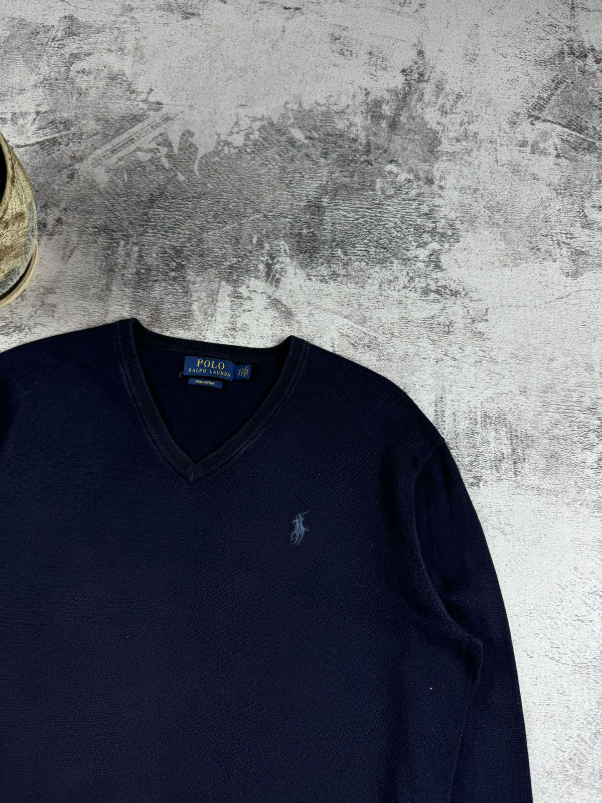 Polo Ralph Lauren Polo Ralph Lauren Knited V-Neck Old Money Sweater Pullover Size US S / EU 44-46 / 1 - 5 Thumbnail