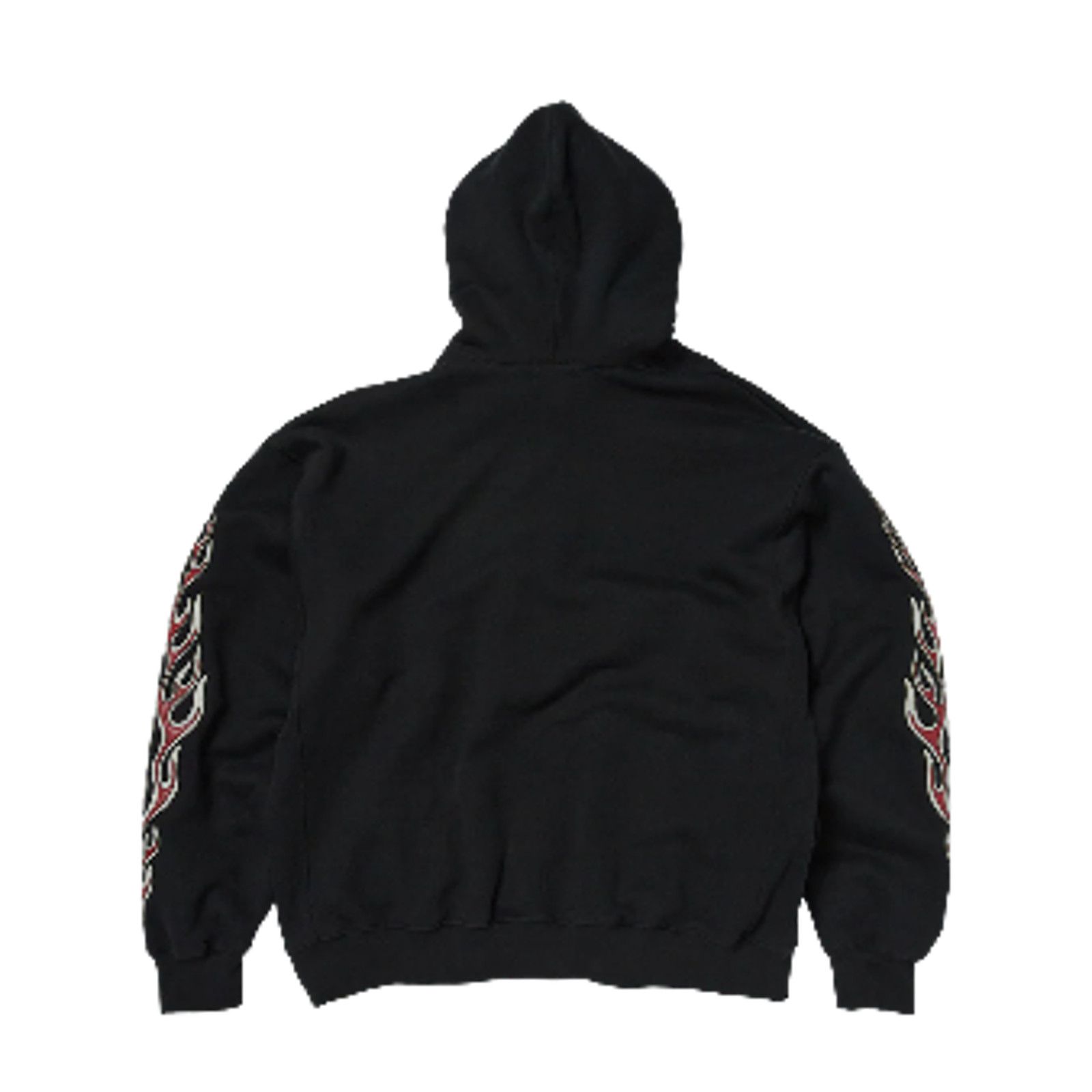 Leather Flame Hoodie (Sz 1, 2)