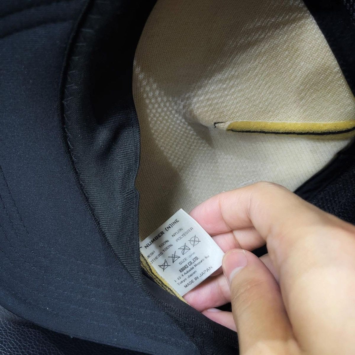 Number (N)ine Takahiro Miyashita Soloist Number Nine Trucker Hat Size ONE SIZE - 2 Thumbnail