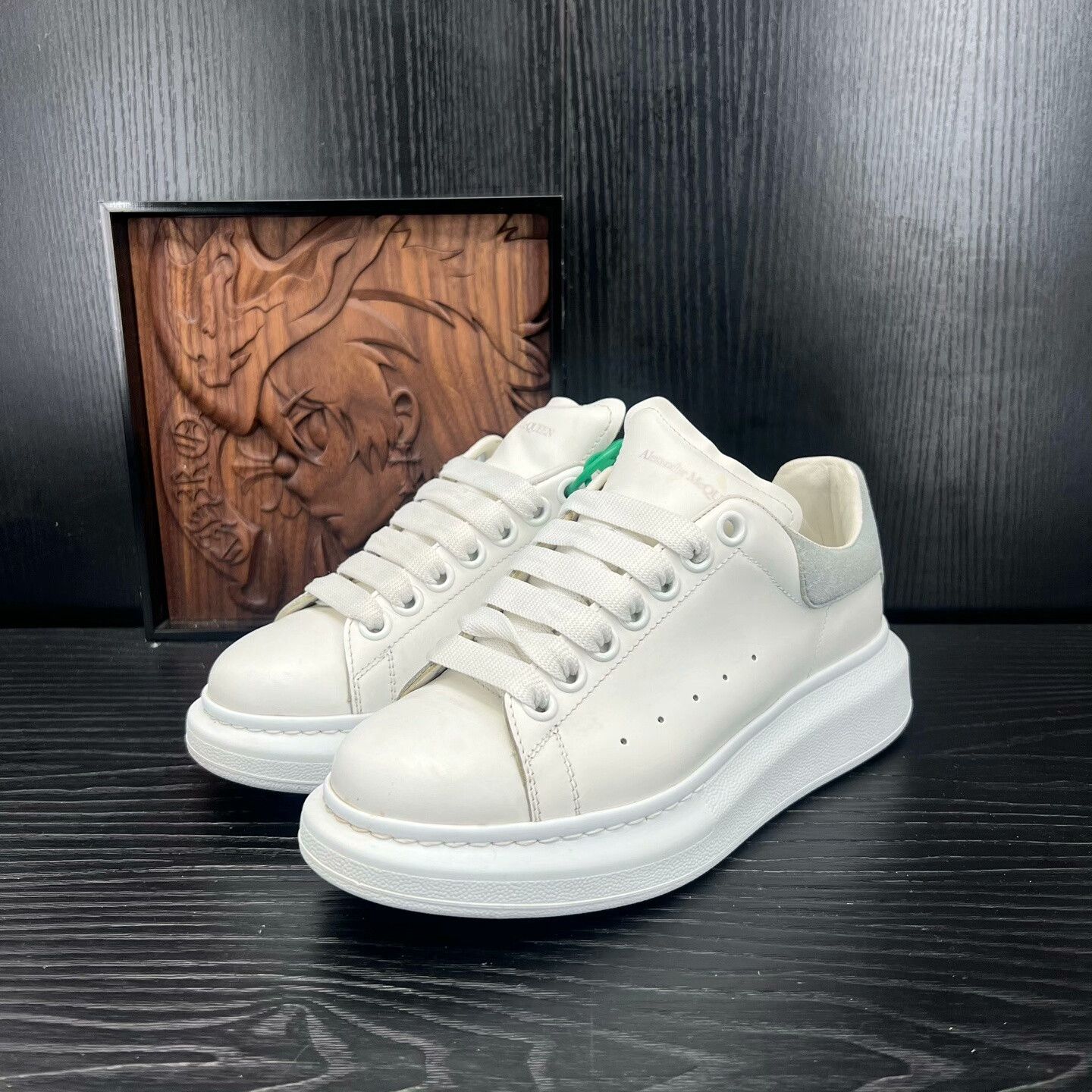 Alexander McQueen Alexander McQueen Blue Lowtop Sneakers 36 Women Size US 6 / IT 36 - 1 Thumbnail