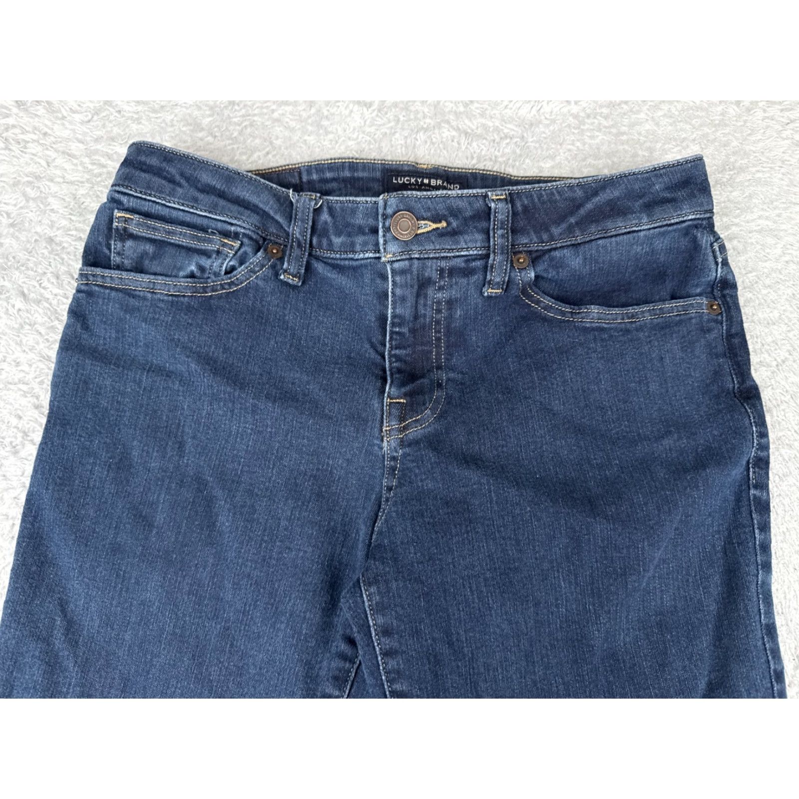 Lucky Brand Lucky Brand Jean Women 10 BlueDenim Lolita Bootcut Low Rise Cotton Blend 30x29 Women Size 32" / US 10 / IT 46 - 4 Thumbnail