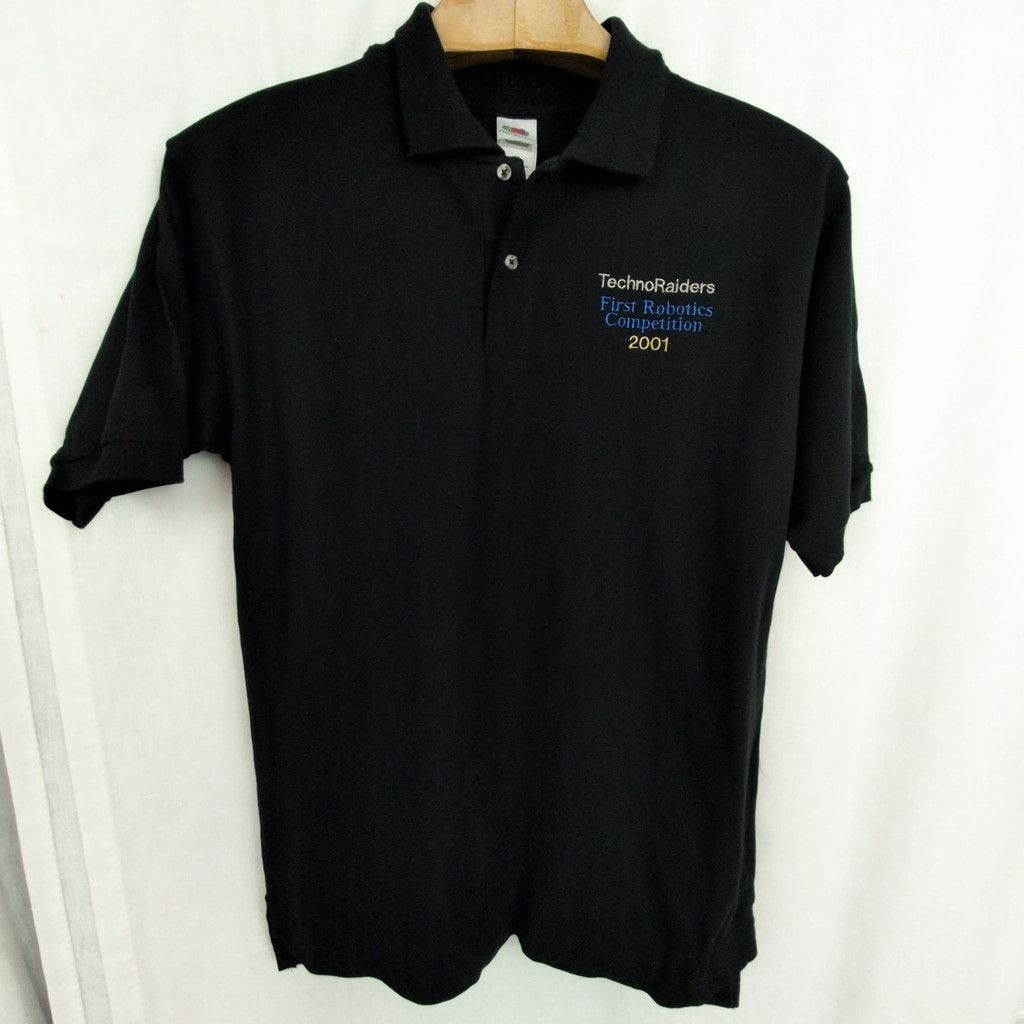 Fruit Of The Loom Vintage TechnoRaiders 2001 First Robotics Competition Polo L Size US L / EU 52-54 / 3 - 3 Thumbnail