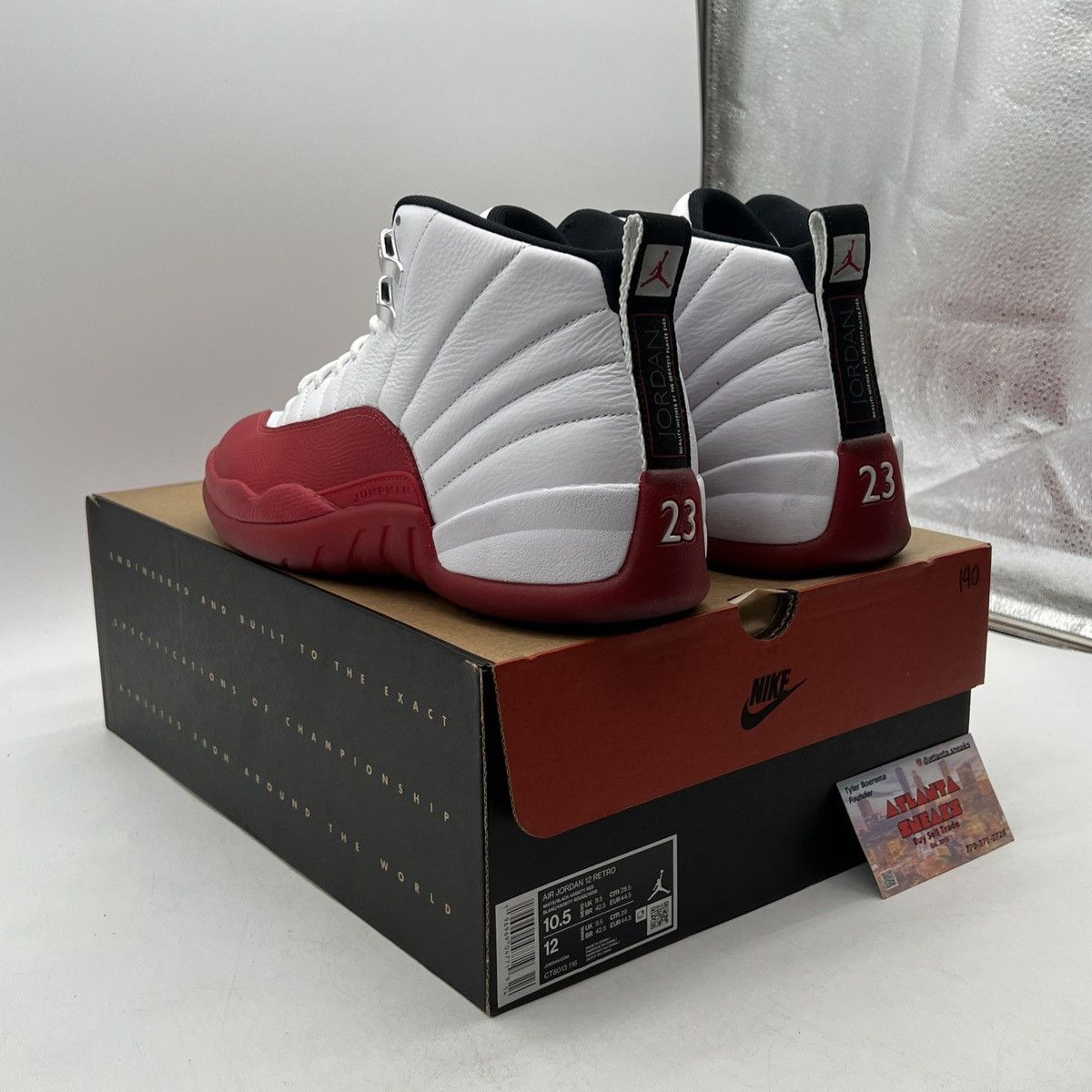 Jordan Brand Air Jordan 12 Cherry Size US 10.5 / EU 43-44 - 4 Thumbnail