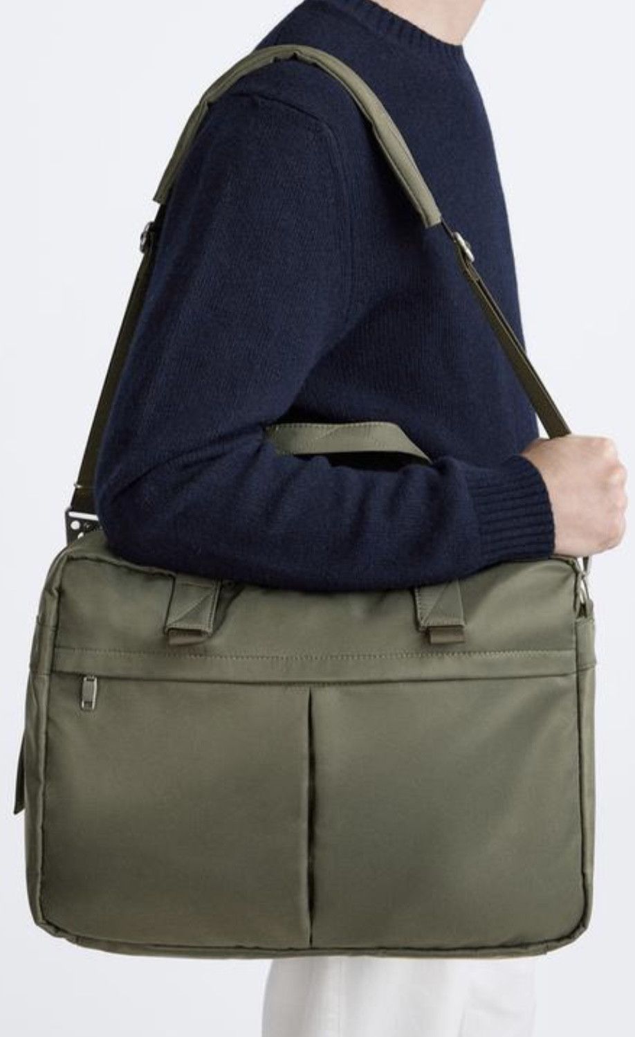 Zara ZARA NYLON BRIEFCASE Size ONE SIZE - 3 Thumbnail