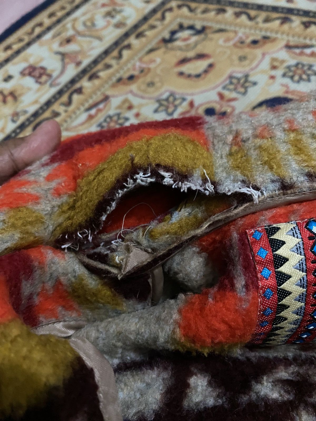 Vintage Vintage Studio MAP Native Pattern Wool Jacket Southwestern Size M / US 6-8 / IT 42-44 - 15 Thumbnail