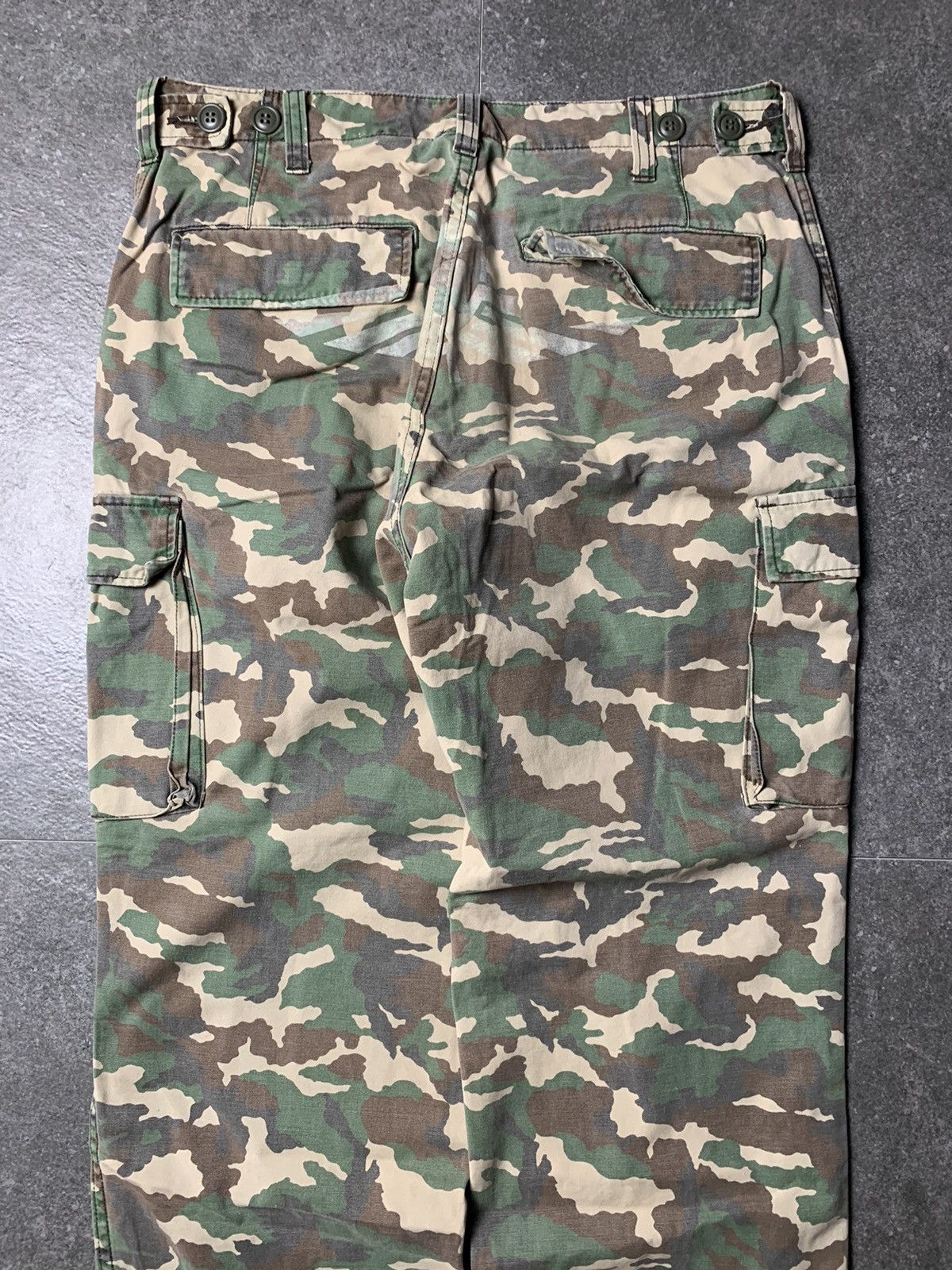 GOODENOUGH 2000s Goodenough Camouflage Cargo Pants Size US 30 / EU 46 - 8 Thumbnail