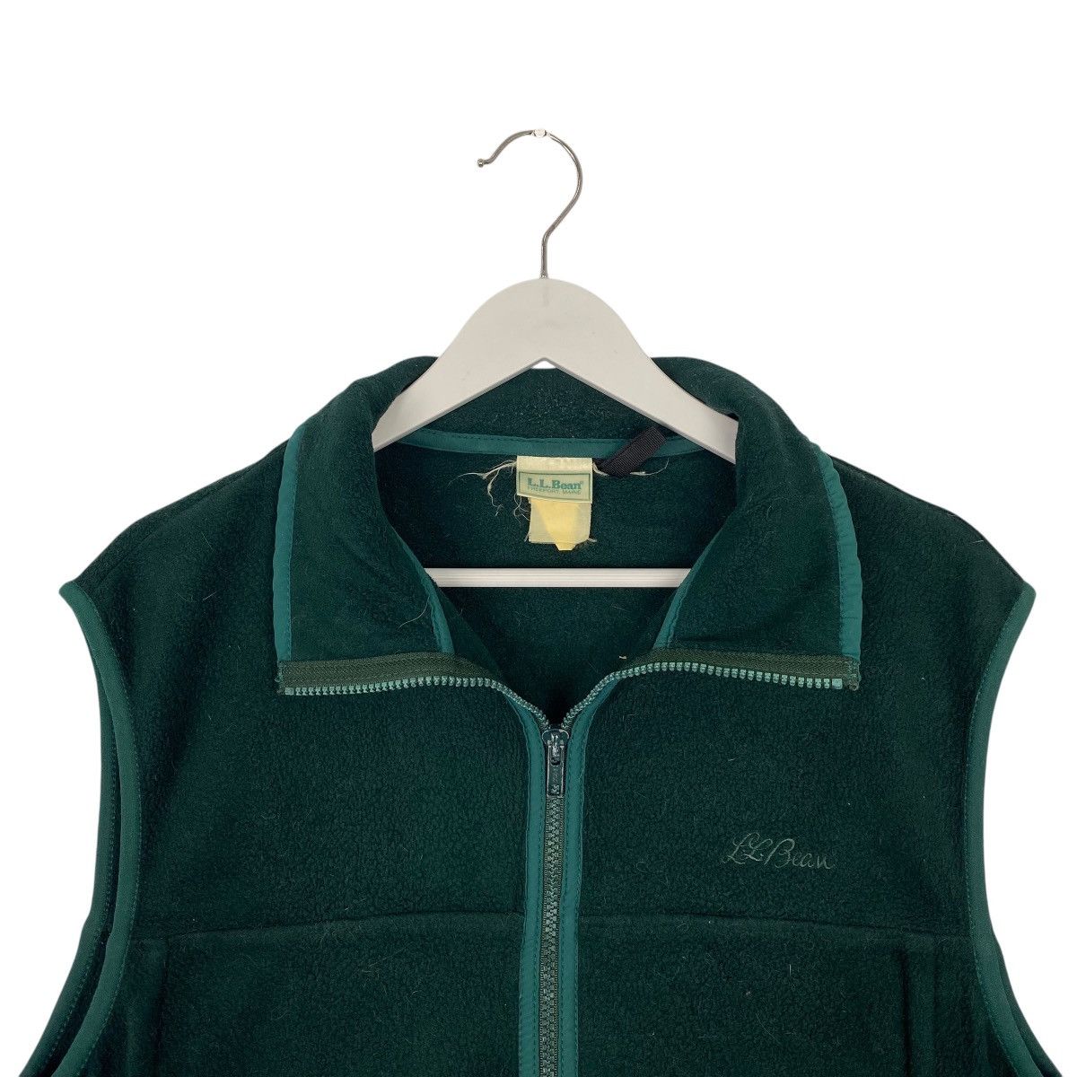 Other Vintage 90s LL Bean Fleece Vest Full Zip Green Sleeveless S Size US S / EU 44-46 / 1 - 4 Thumbnail