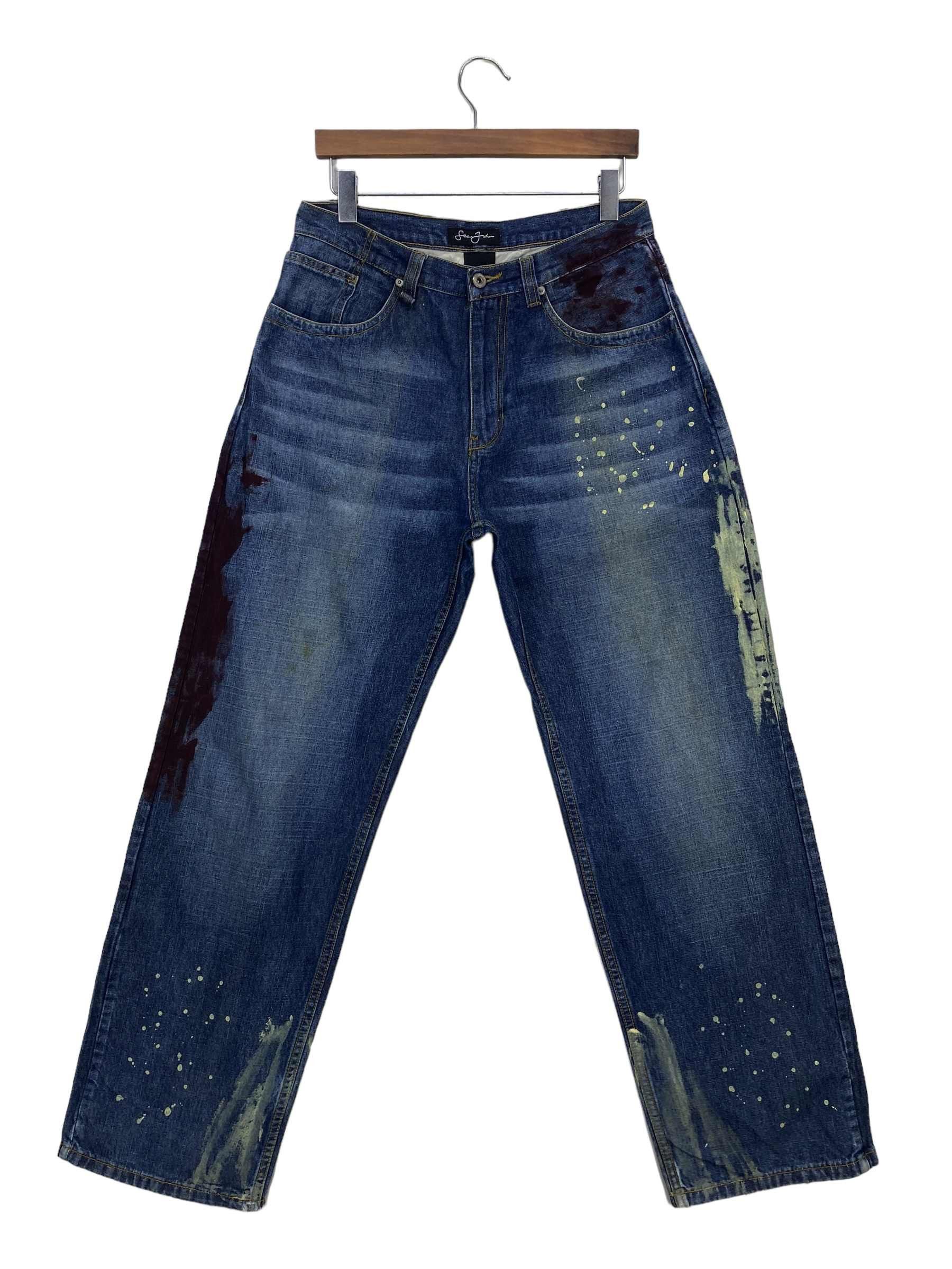 Sean John Sean John Baggy Jeans Hip Hop Skateboard Pants Size US 30 / EU 46 - 2 Thumbnail