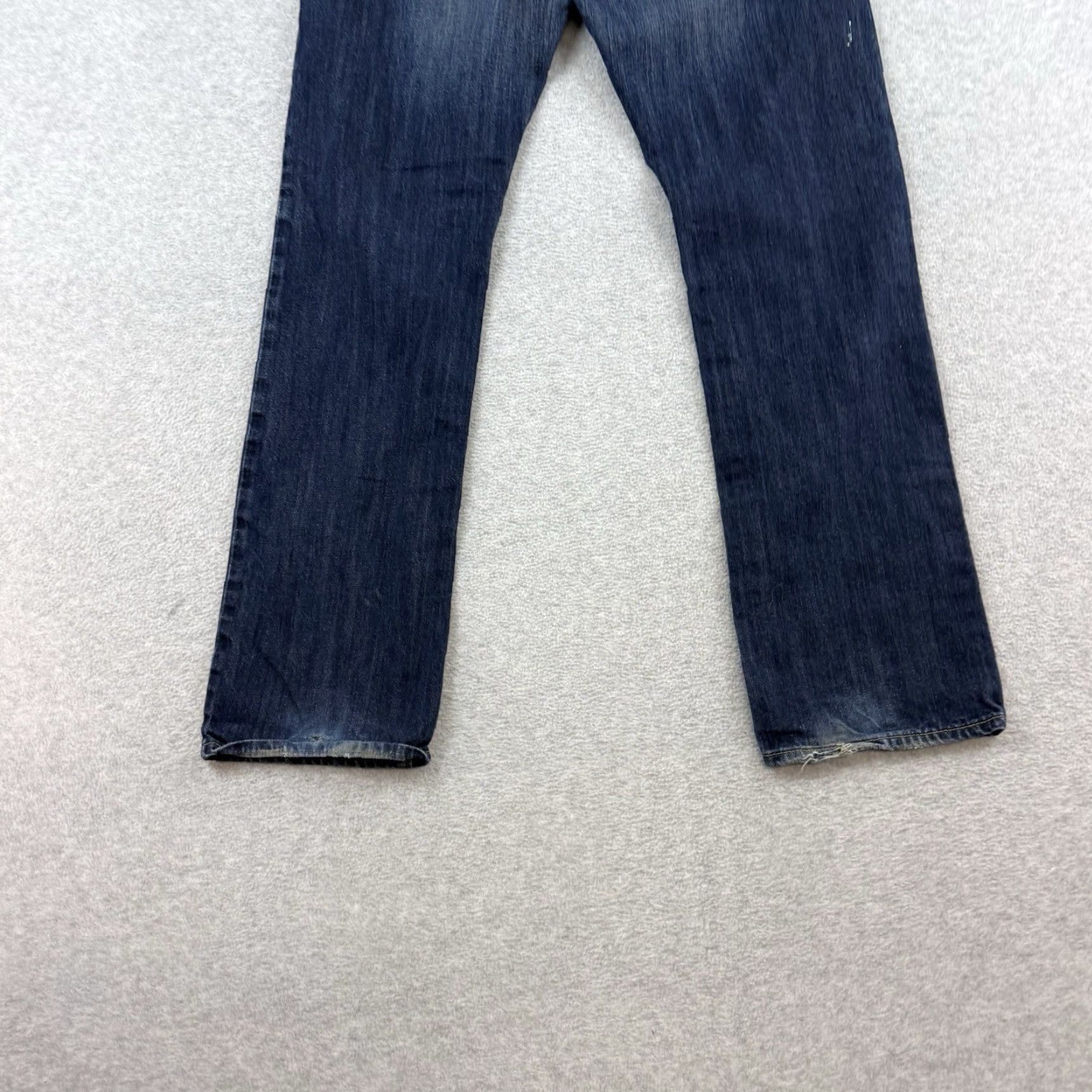 American Eagle Outfitters American Eagle Jeans Mens 32x34 Blue Original Straight Denim Dark Wash Casual Size US 32 / EU 48 - 2 Thumbnail