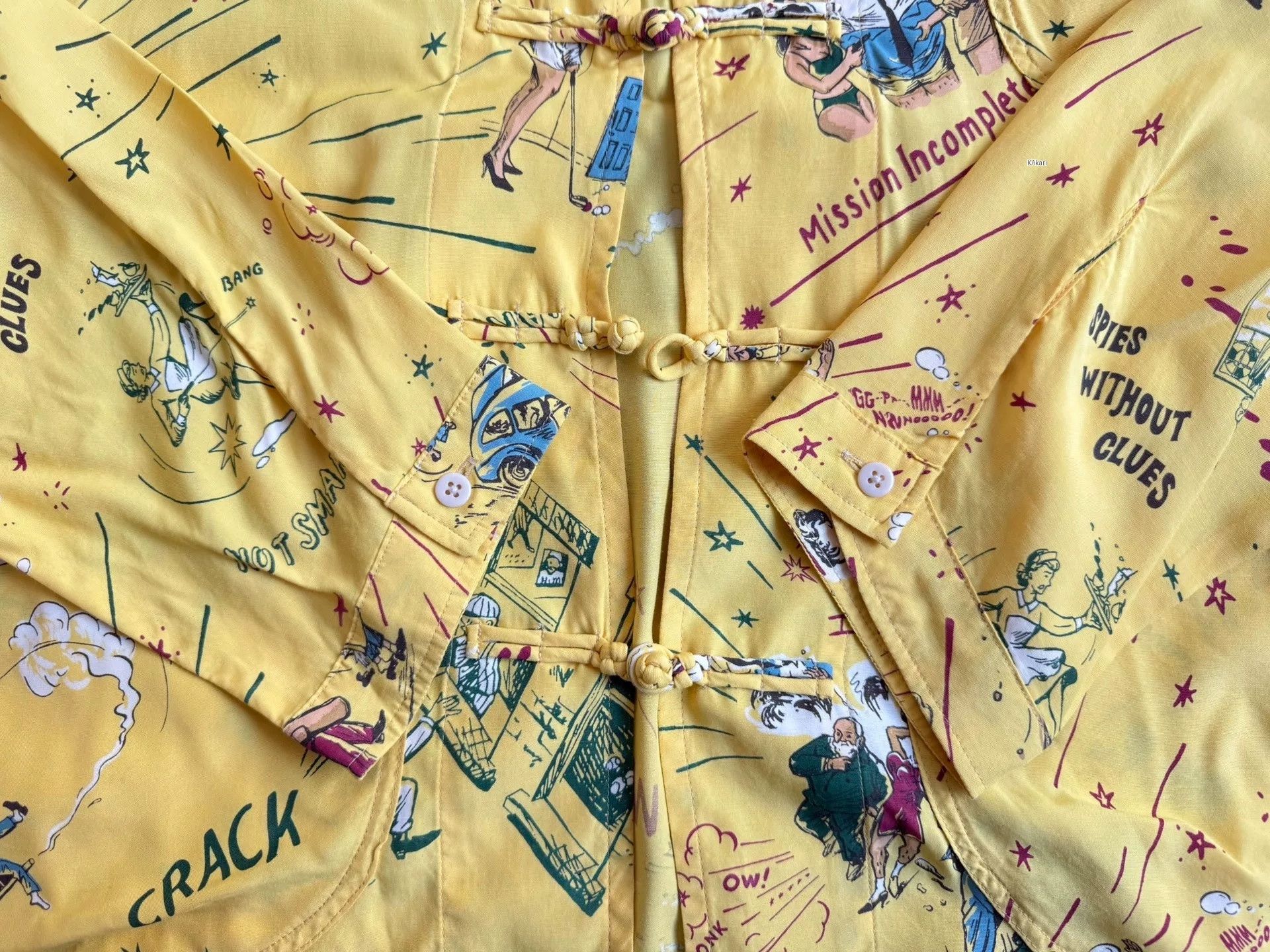 Porter Classic Porter Classic PC Aloha Chinese Shirt Size US XXS / EU 40 - 7 Thumbnail