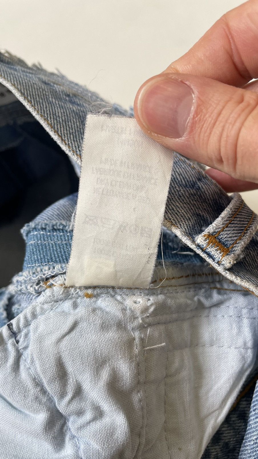 Maison Margiela A/W 03 Artisanal ‘Inside Out’ Jeans Size US 32 / EU 48 - 10 Thumbnail
