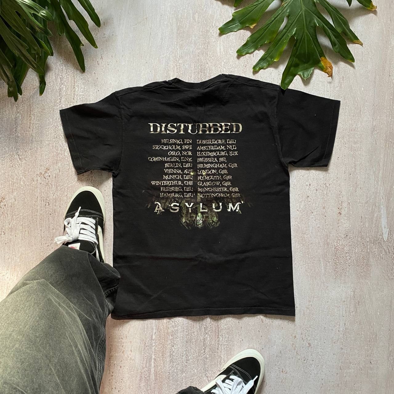 Band Tees × Vintage VINTAGE Y2K DISTURBED AMAZING FADED RARE BAND TEE 12 Size US L / EU 52-54 / 3 - 2 Thumbnail