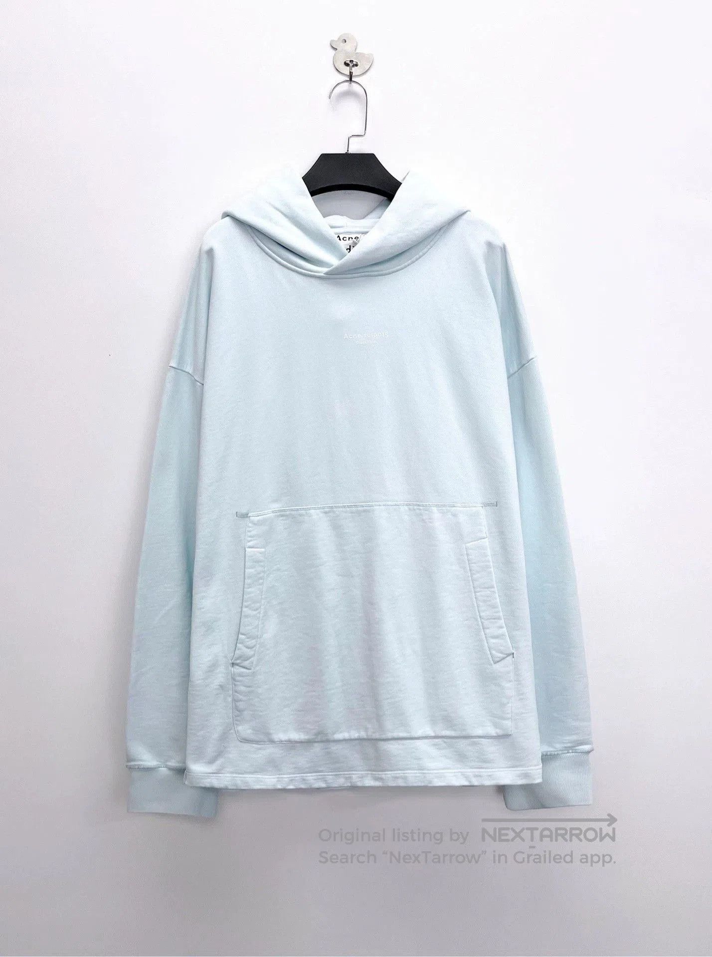 Acne Studios acne studios light blue logo sweatshirt. Size US S / EU 44-46 / 1 - 1 Thumbnail