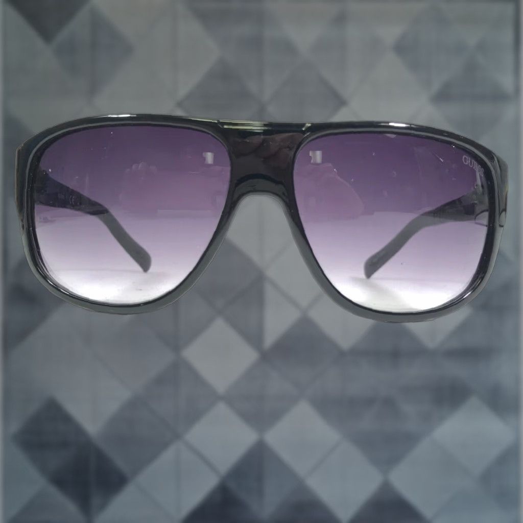 Guess Women's Square Sunglasses Acetate Lightweight Purple Tinted