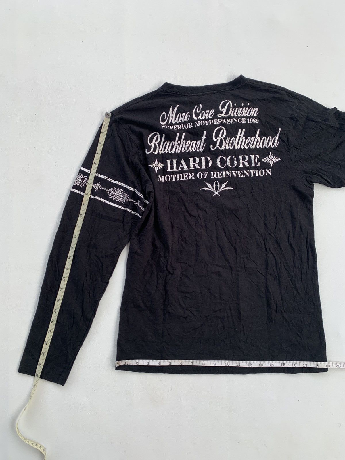 Le Grande Bleu (L.G.B.) Hard Core Style Gothic Poem Long Sleeve Ifsixwas Style Size US L / EU 52-54 / 3 - 12 Thumbnail