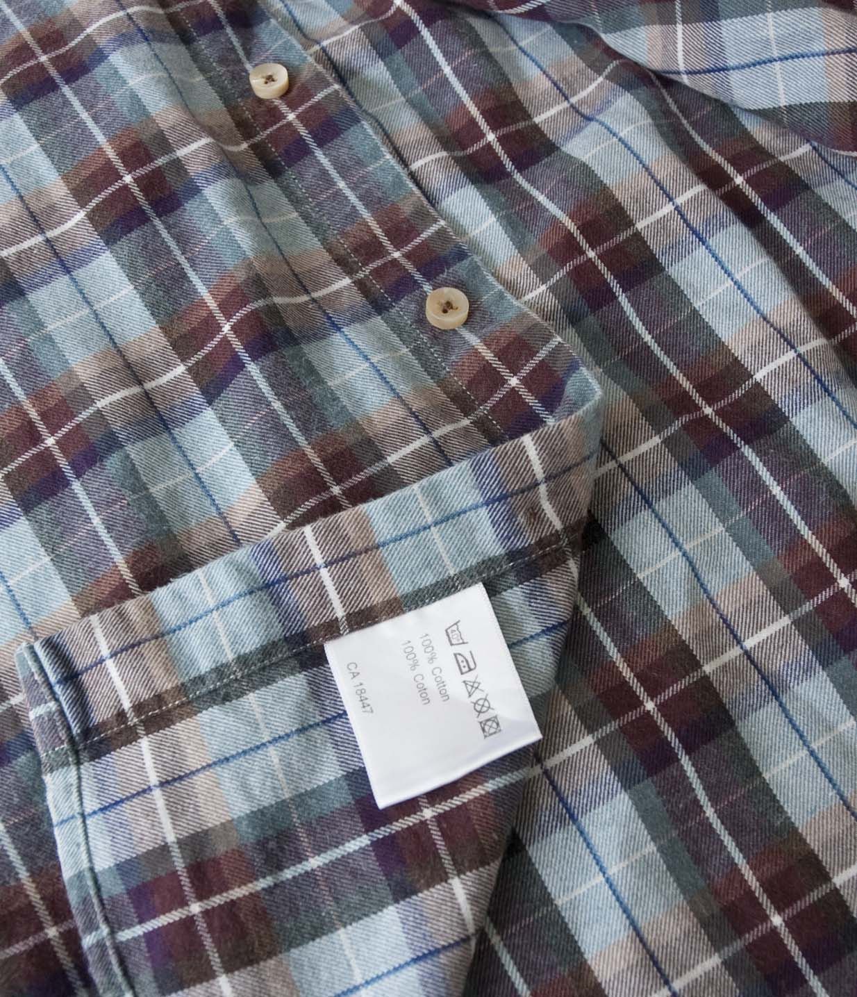 Other Stenstroms Shirt Fitted Body Size M Flannel Blue Plaid Size US M / EU 48-50 / 2 - 6 Thumbnail