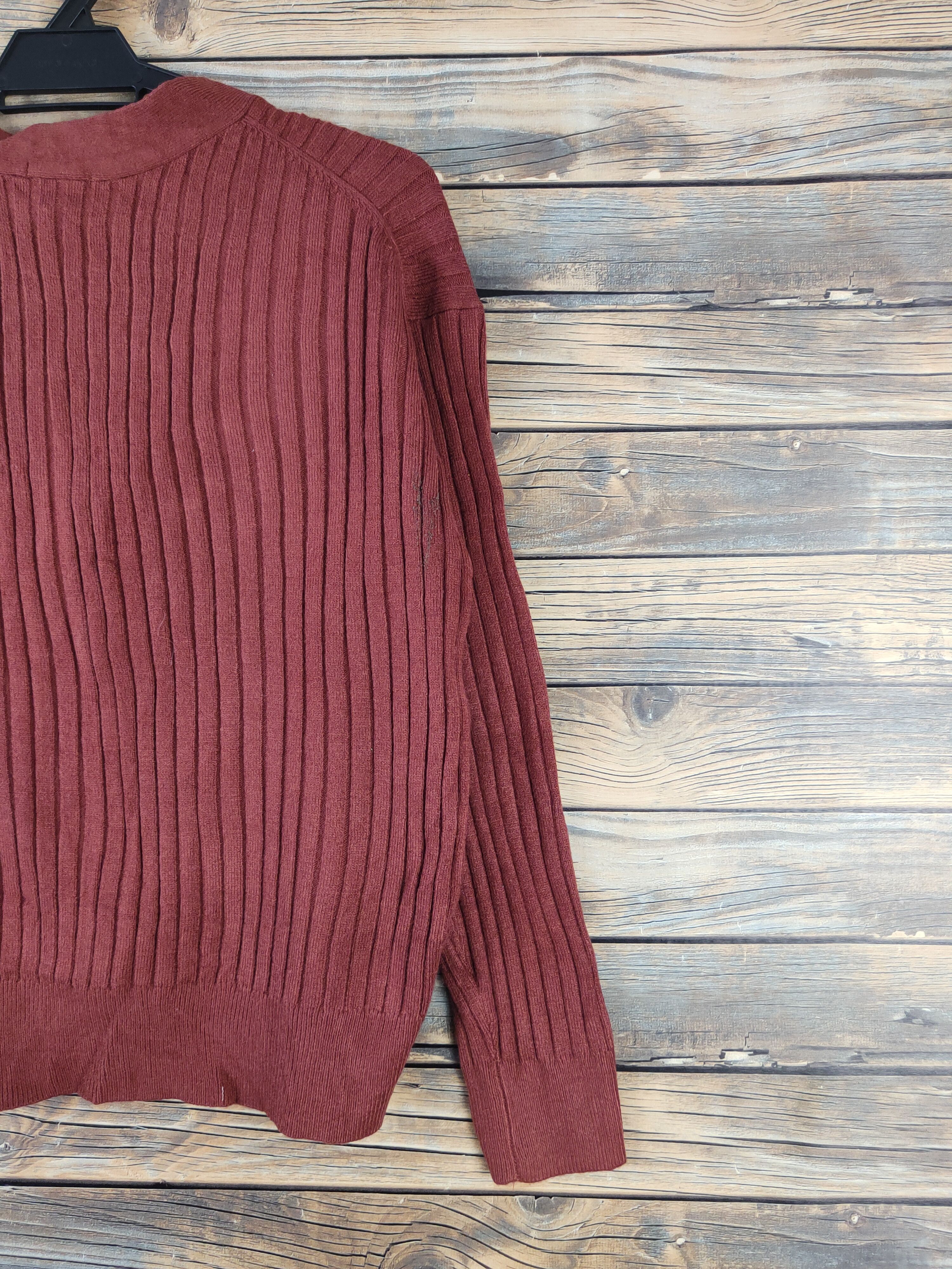 GU GU Dark Brown Knitwear Cardigan #W2236 Size M / US 6-8 / IT 42-44 - 9 Thumbnail