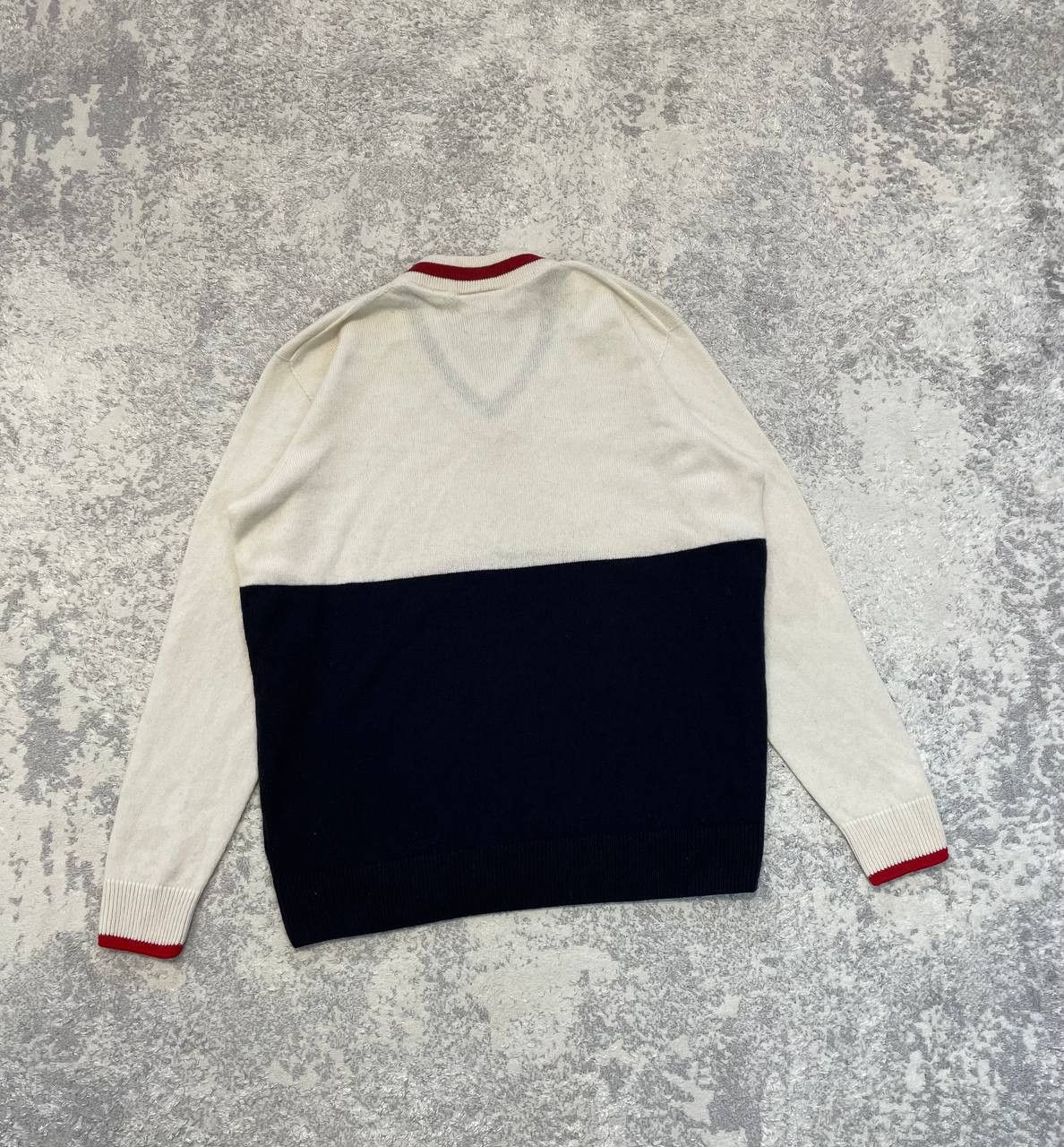 Lacoste Lacoste Wool Sweater Men's Made in France PREPPY Style Size US L / EU 52-54 / 3 - 3 Thumbnail