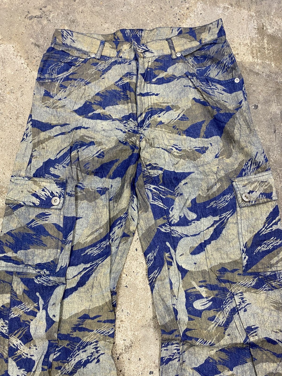 Benetton × Vintage cargo benetton formula pant Size US 29 - 3 Thumbnail