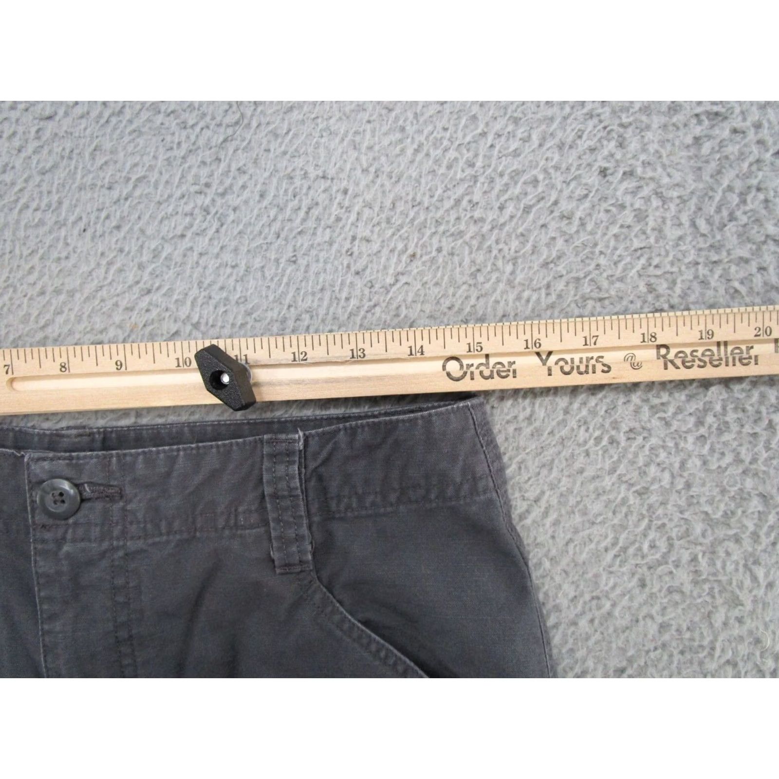 Vintage Field & Stream Cargo Shorts Mens Gray 100% Cotton Size 32 Outdoor Hiking Fishing Size US 32 / EU 48 - 5 Thumbnail