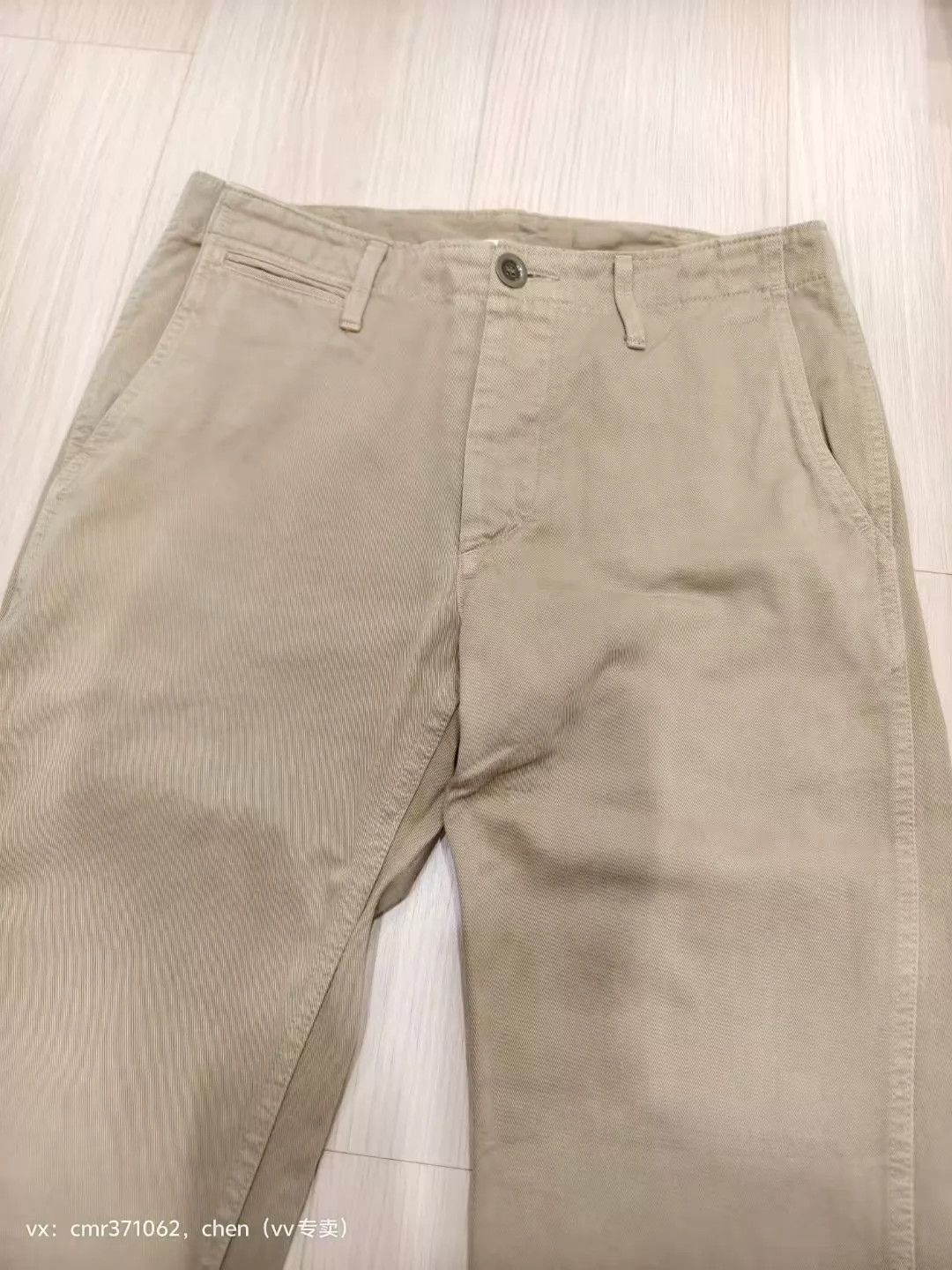 Visvim visvim 17aw slim chino khaki 2 new giza washed Size US 32 / EU 48 - 2 Thumbnail