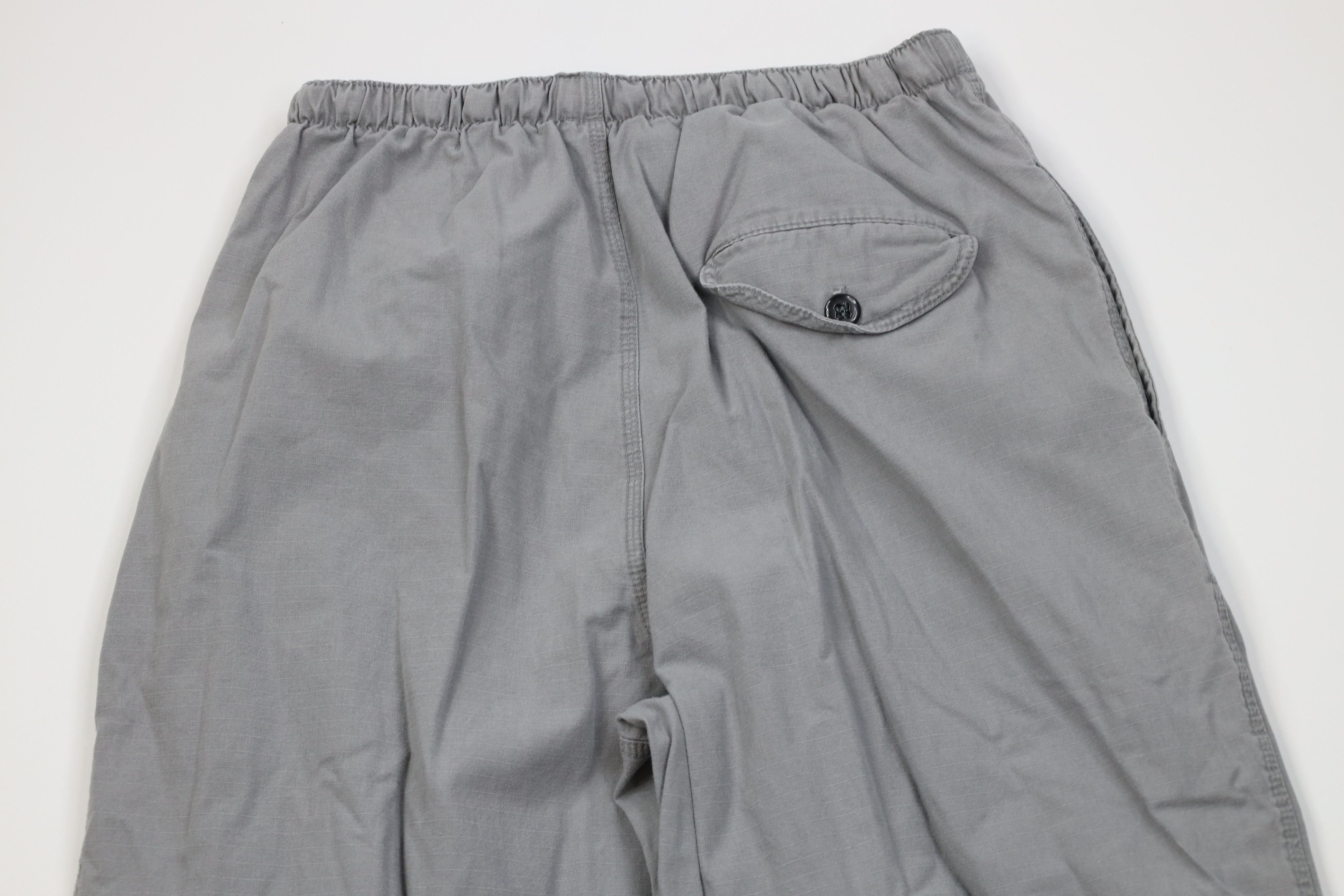 Vintage Vintage 90s Streetwear Ripstop Double Knee Pants Gray USA Size US 34 / EU 50 - 9 Thumbnail