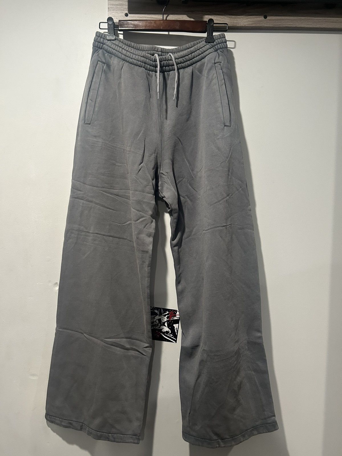 Balenciaga × Kanye West × Yeezy YZY x GAP Poetic Grey Sweatpants M Size US 32 / EU 48 - 7 Thumbnail