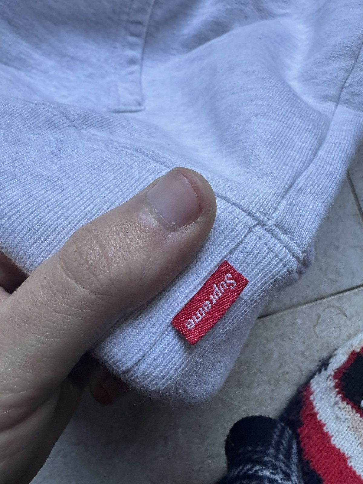 Supreme Supreme chainstitch hoodie boxy fit size M Size US M / EU 48-50 / 2 - 9 Thumbnail