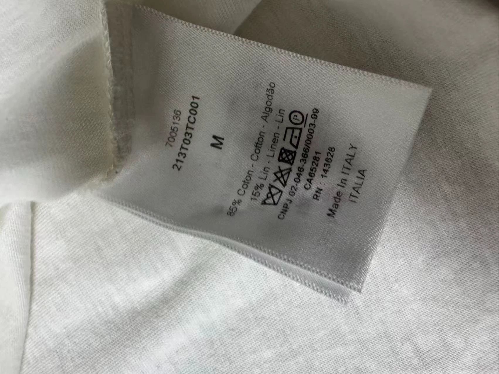 Dior Dior 99 New Short Sleeve Tee M Size M / US 6-8 / IT 42-44 - 3 Thumbnail