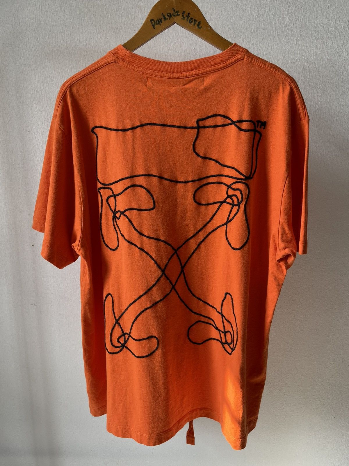 Off-White F/W2020 Off White Orange Tee A1 Size US XL / EU 56 / 4 - 7 Thumbnail