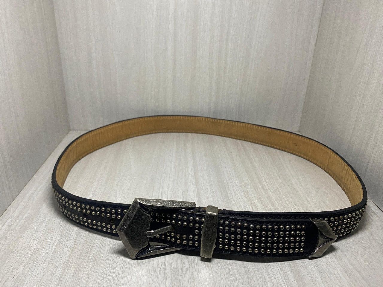 Balmain Balmain ss12 Western Stud Belt 5 Holes Max 36 Size ONE SIZE - 2 Thumbnail