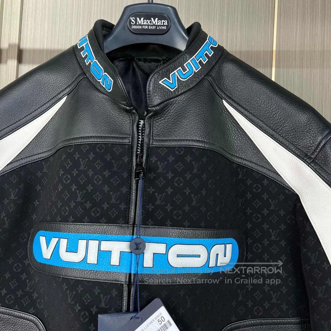 Louis Vuitton Louis Vuitton Vintage Leather Motorcycle Jacket. Size US L / EU 52-54 / 3 - 4 Thumbnail