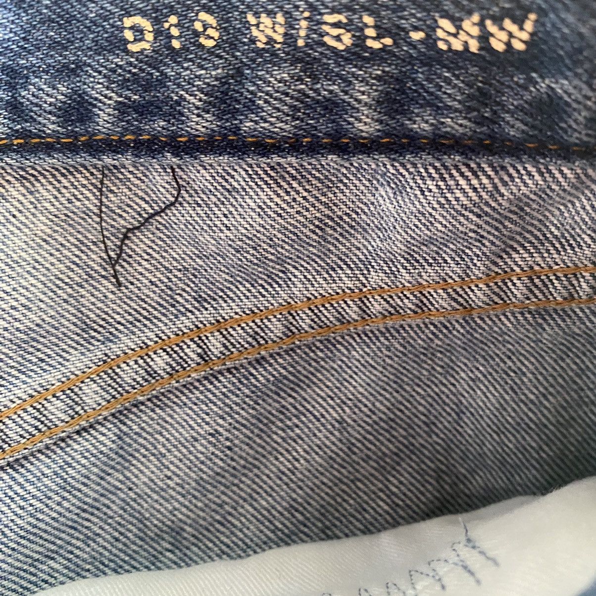 Saint Laurent Paris D19 W/SL-MW Size 25" / US 0 / IT 36 - 7 Thumbnail