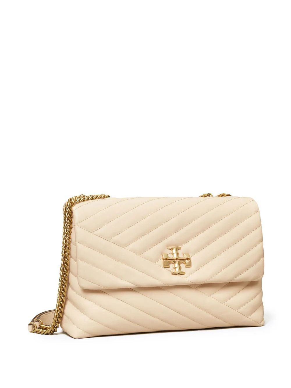 Tory Burch o1s22i1n1024 Size: OS / Kira Large Shoulder Bag in Beige Size ONE SIZE - 3 Thumbnail