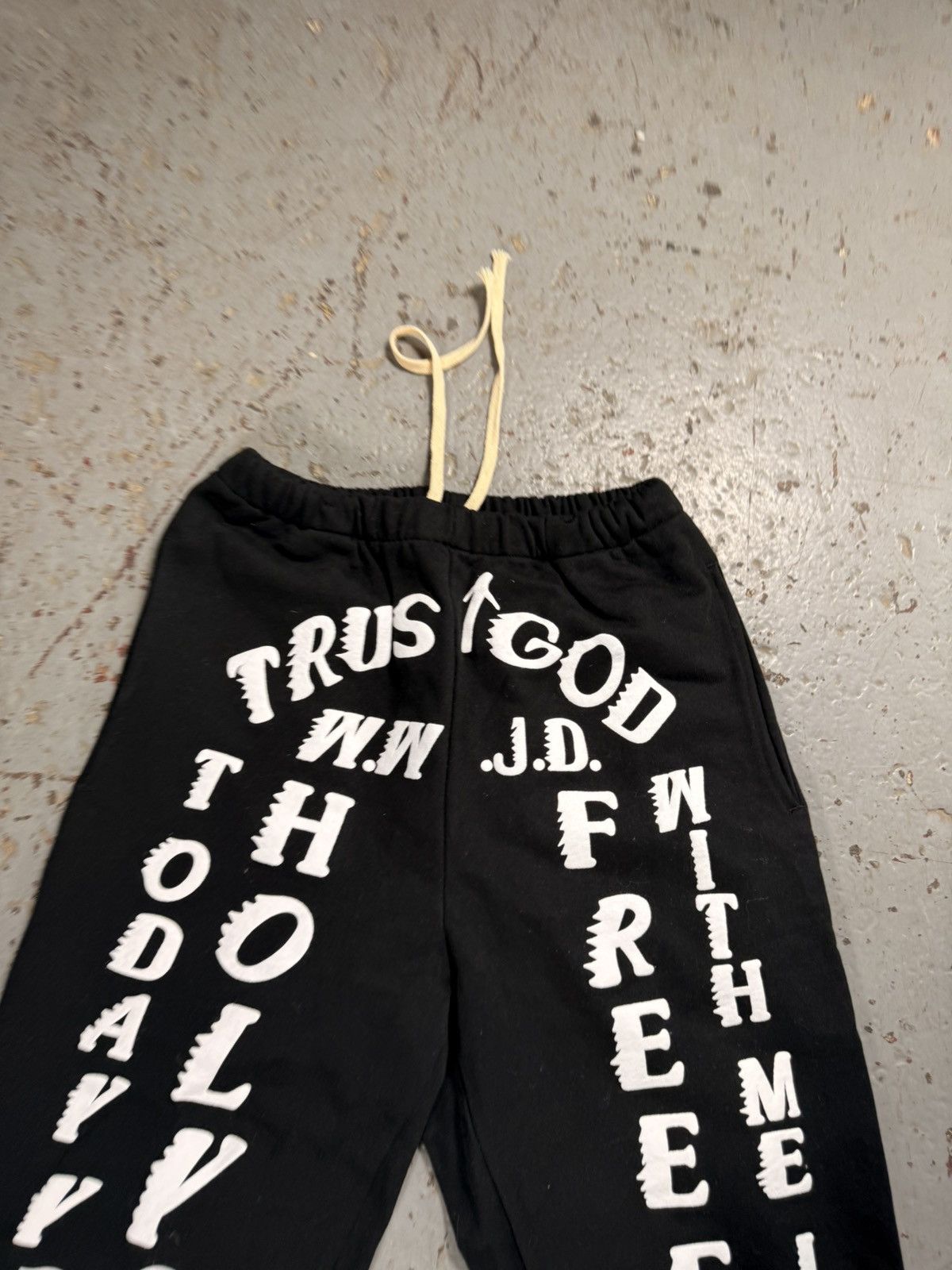 Other Trust God Bubble Print Sweat Pants Size US 30 / EU 46 - 4 Thumbnail