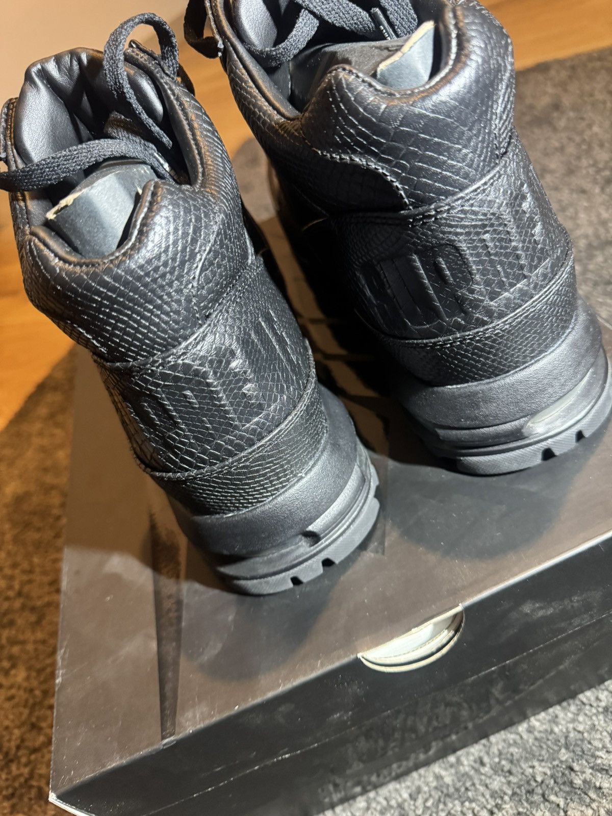 Nike × Supreme Nike x Supreme Air Max Goadome Black Size US 12.5 / EU 45-46 - 5 Thumbnail