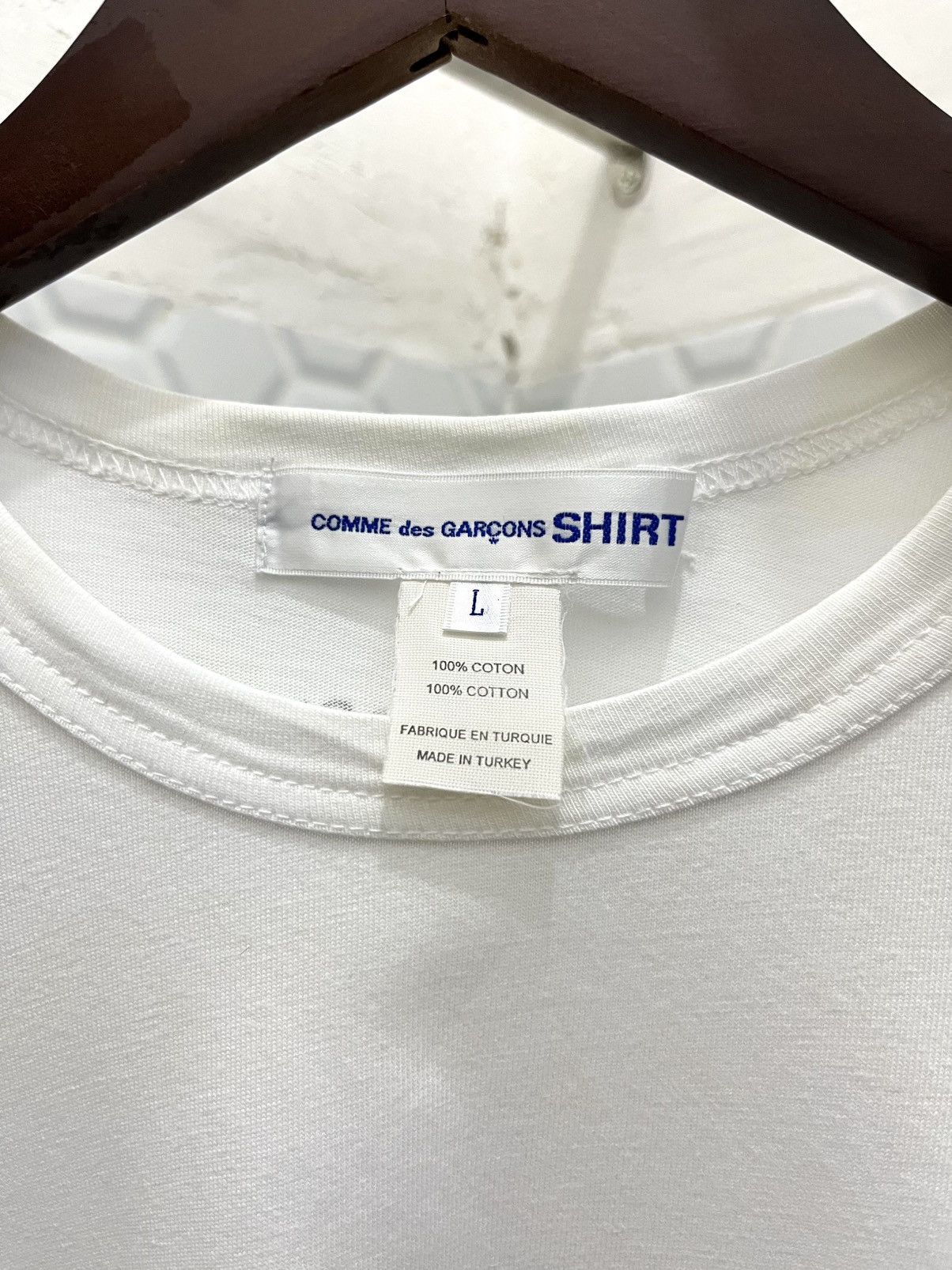 Comme des Garcons × Comme des Garcons SHIRT Comme Des Garcons Shirt Essentials Longsleeve Size US L / EU 52-54 / 3 - 7 Thumbnail