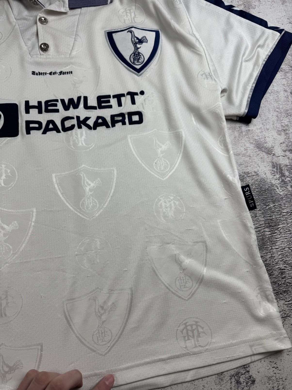 PONY TOTTENHAM HOTSPUR 1995/1997 Football Shirt Jersey Kit Size US L / EU 52-54 / 3 - 20 Thumbnail