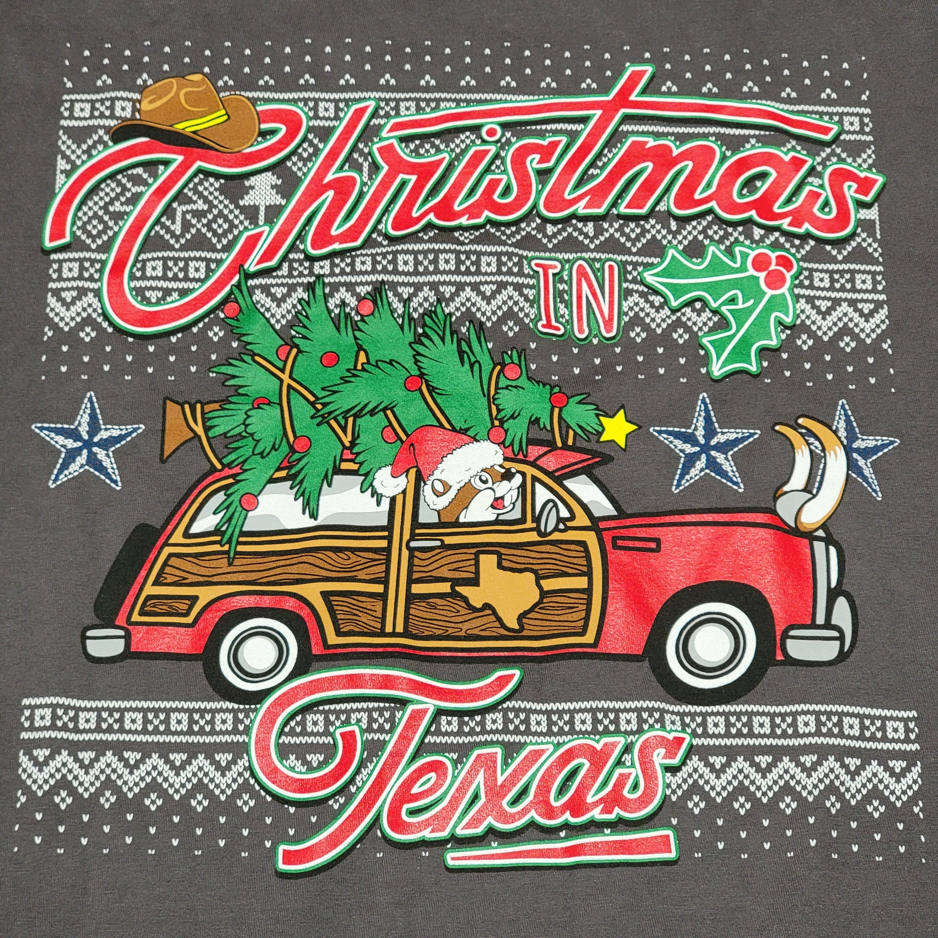 Other Buc-ee's LS Tee "Christmas In Texas" AM (Adult Medium) Size M / US 6-8 / IT 42-44 - 2 Thumbnail