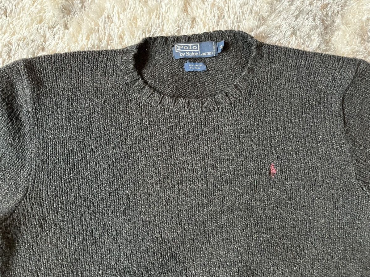 Polo Ralph Lauren × Vintage Polo Ralph Lauren Cotton/Wool Blend Knit Sweater Size US M / EU 48-50 / 2 - 6 Thumbnail