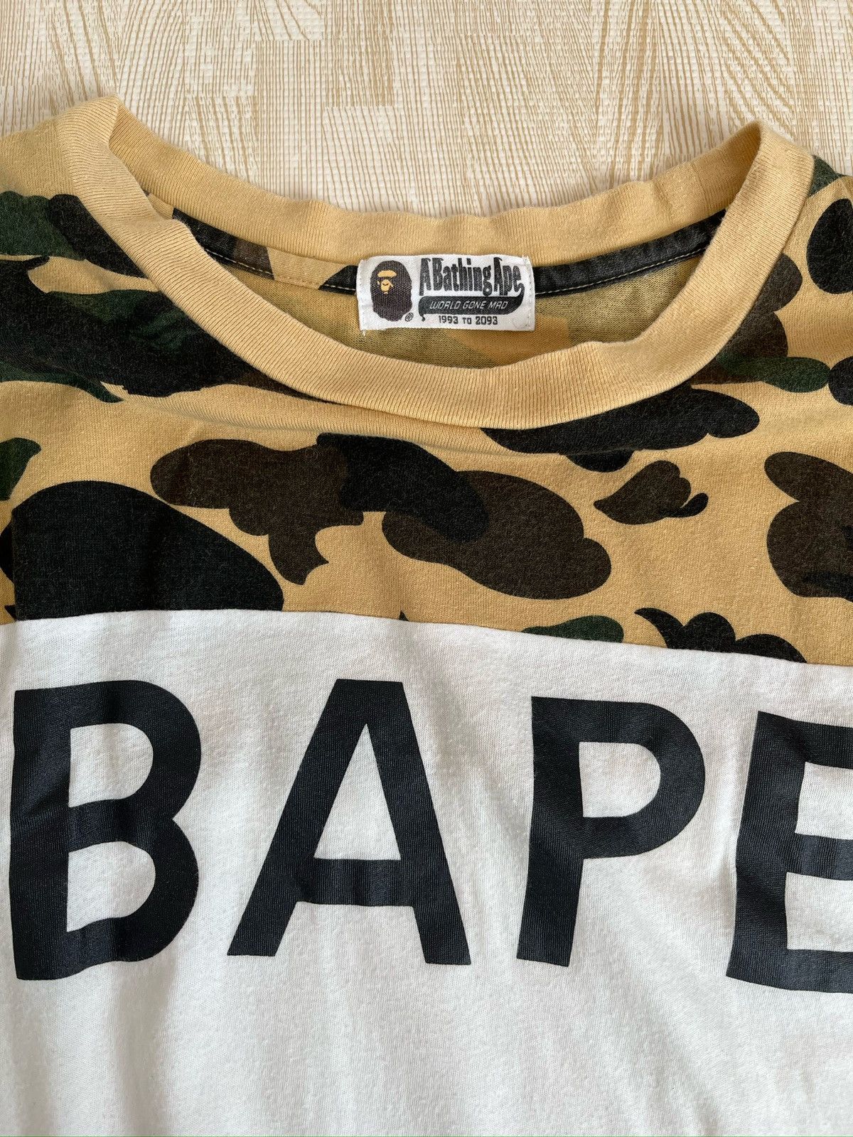 Bape Bape 1st Camo Tee 【65】 Size ONE SIZE - 8 Thumbnail