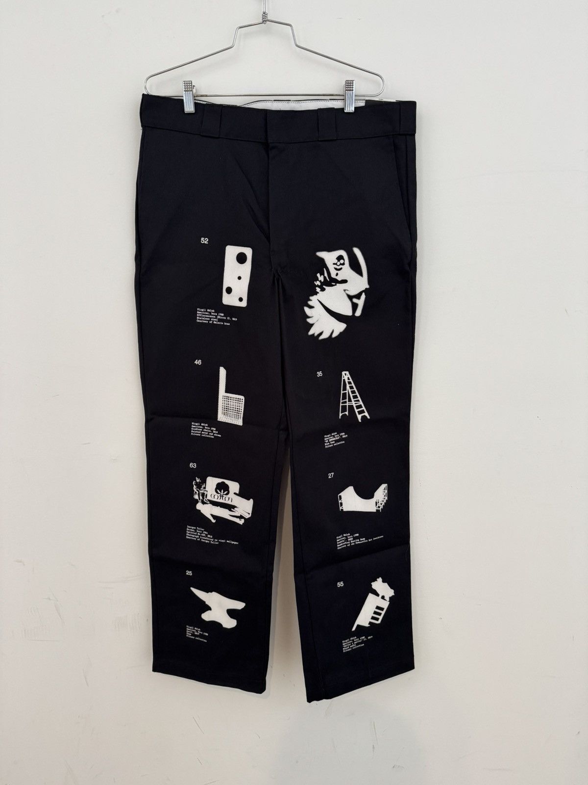 Dickies ICA x Virgil Abloh Dickies work pants 36 RARE! Size US 36 / EU 52 - 1 Thumbnail