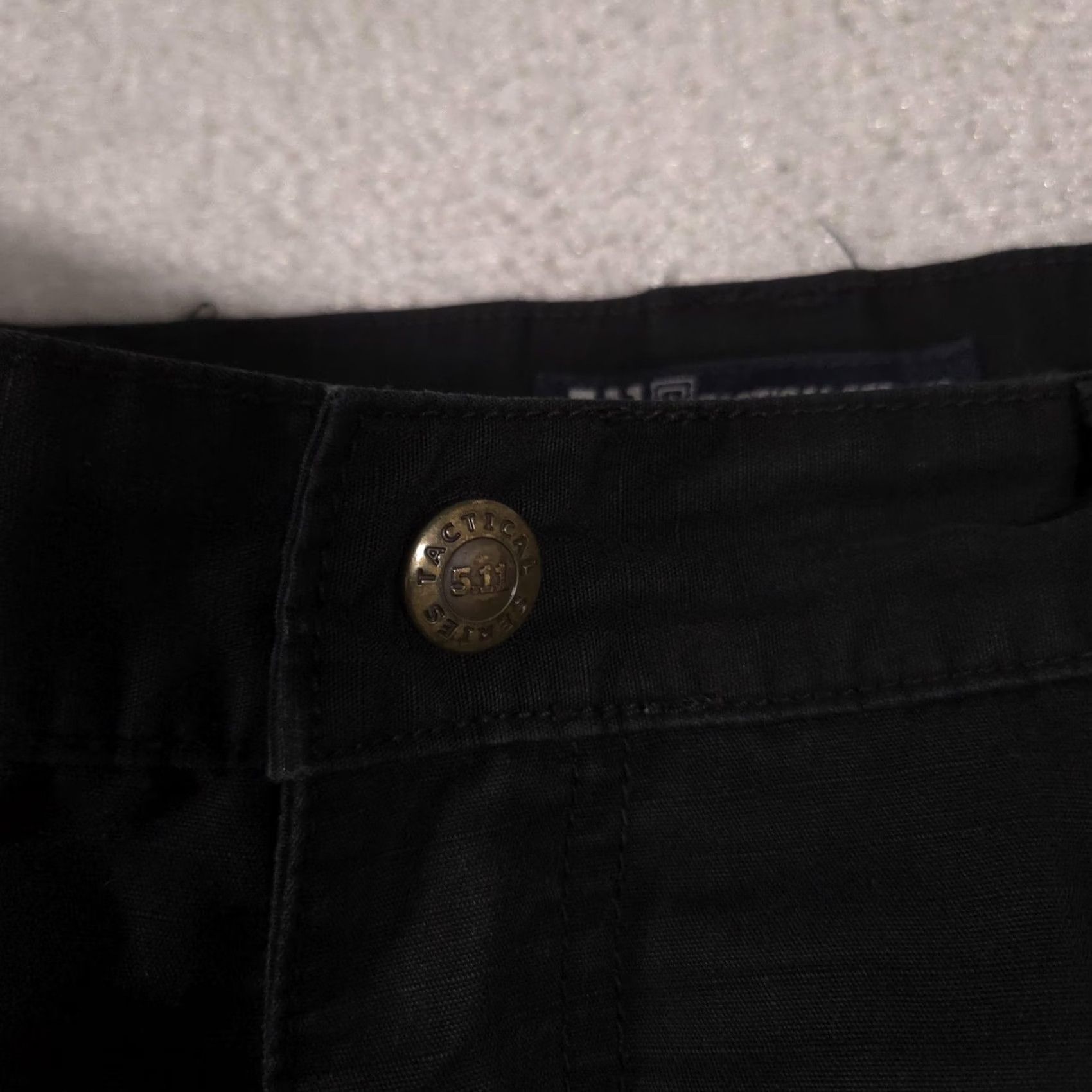 Vintage 5.11 Tactical Pants Mens 34x31 Black Cargo Elastic Waist Workwear Style 74273 Size US 34 / EU 50 - 6 Thumbnail