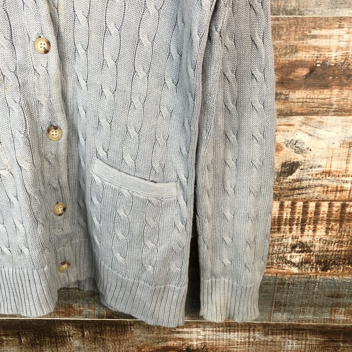 Ralph Lauren Ralph Lauren Light Blue Cardigan Knitwear #A1351 Size US M / EU 48-50 / 2 - 8 Thumbnail