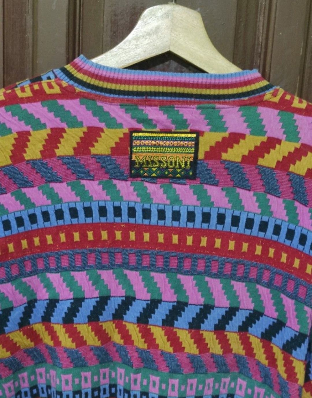 Designer × Missoni VTG Missoni Sweater Size US L / EU 52-54 / 3 - 2 Thumbnail