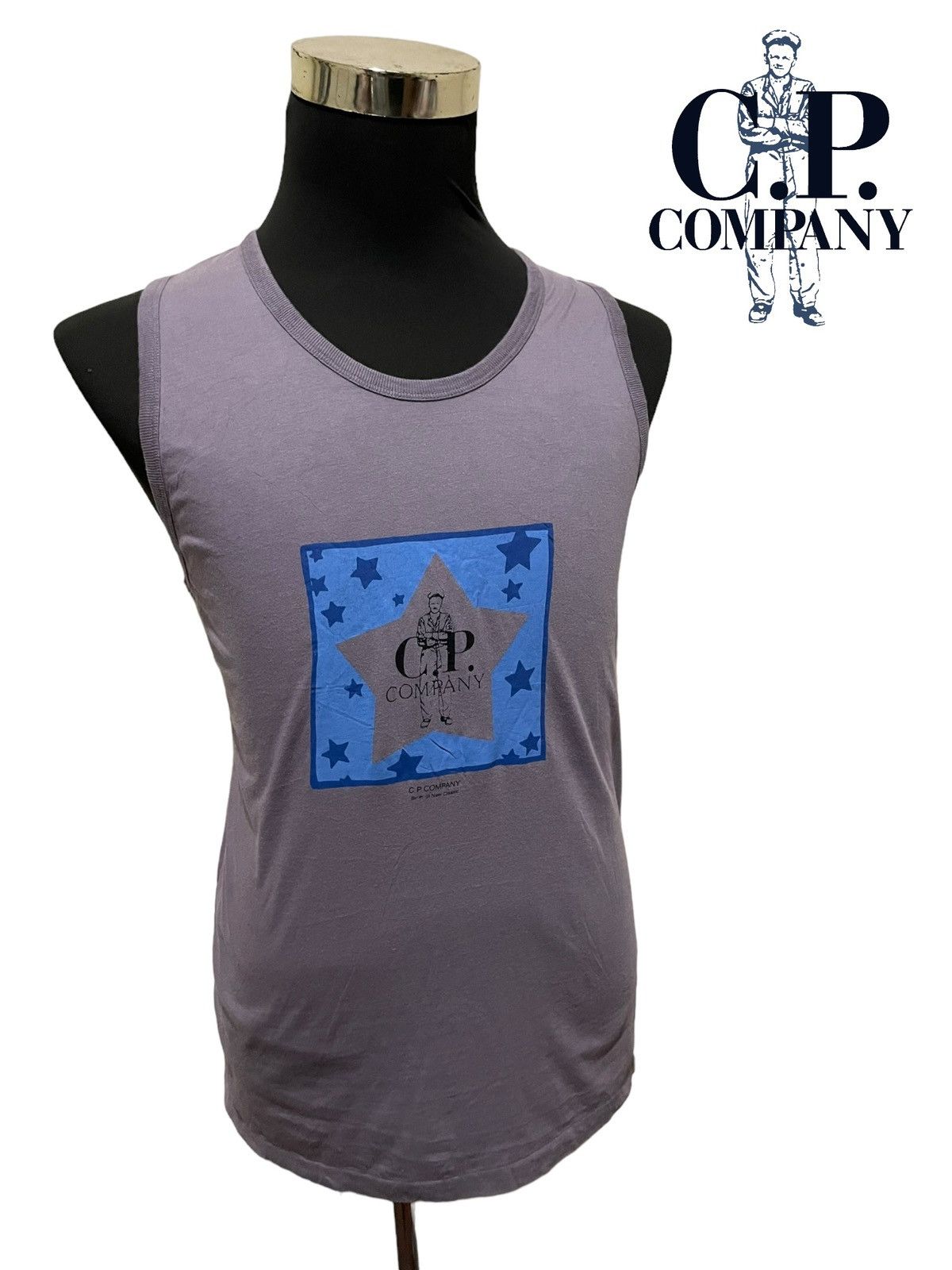 C.P. Company × Massimo Osti VTG C.P. Company Massimo Osti Single Stitch Tank Tops Size US M / EU 48-50 / 2 - 4 Thumbnail