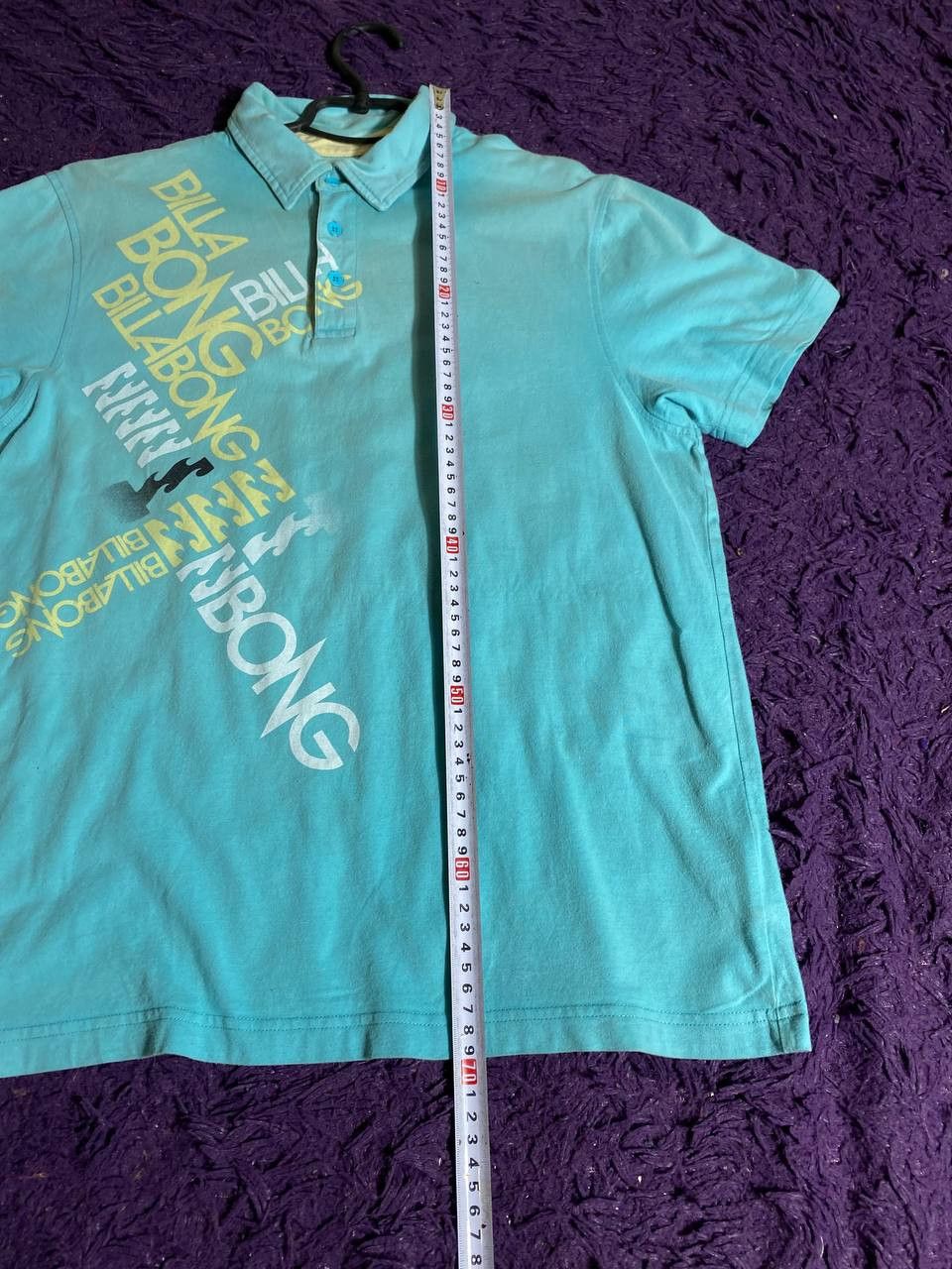 Billabong × Vintage Vintage 90 Billabong Logo Polo Tee Shirt sz M Size US M / EU 48-50 / 2 - 17 Thumbnail