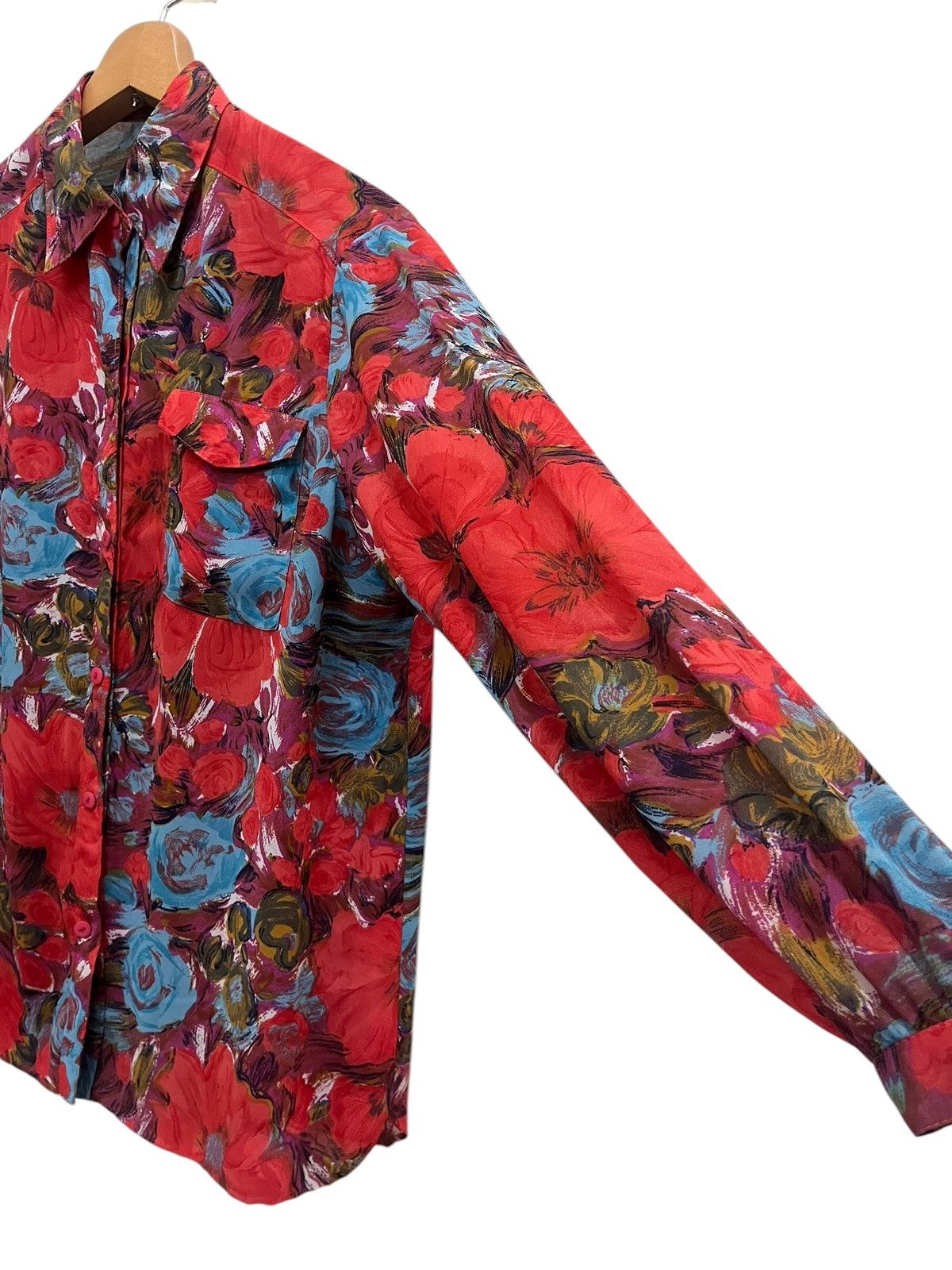 Arts & Science Floral Design Longsleeve Size M / US 6-8 / IT 42-44 - 4 Thumbnail
